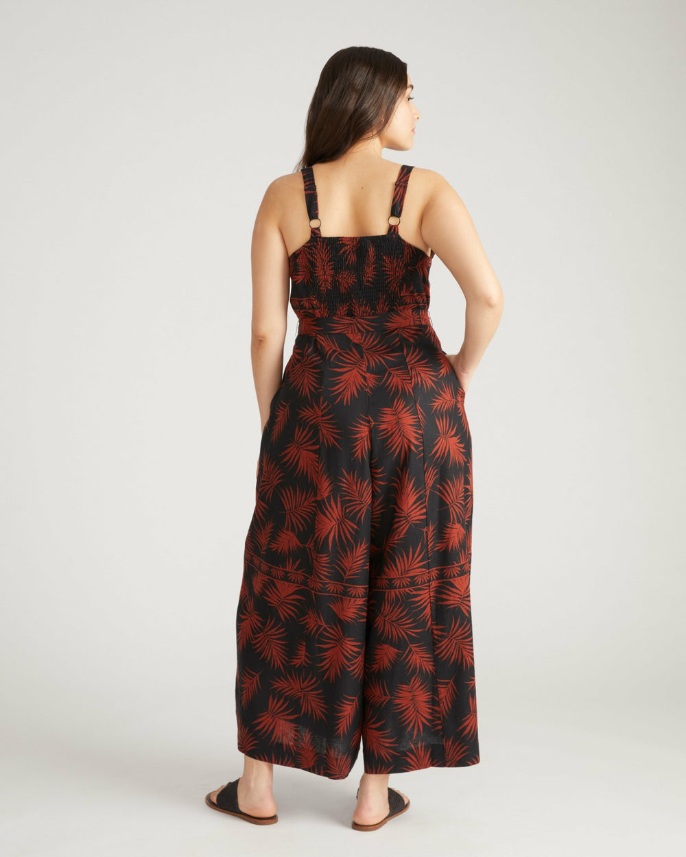 Promenade Linen Blend Jumpsuit - Universal Standard