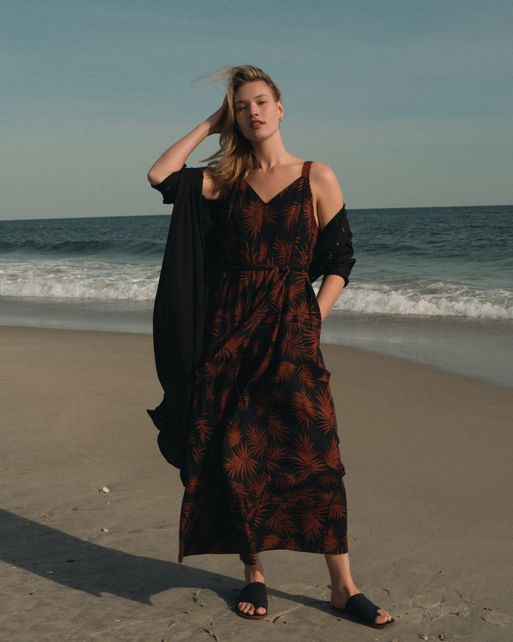 Promenade Linen Blend Jumpsuit - Universal Standard