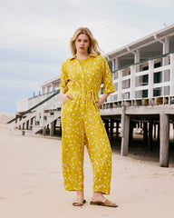 Maggie Barrel Leg Linen Blend Jumpsuit - Universal Standard