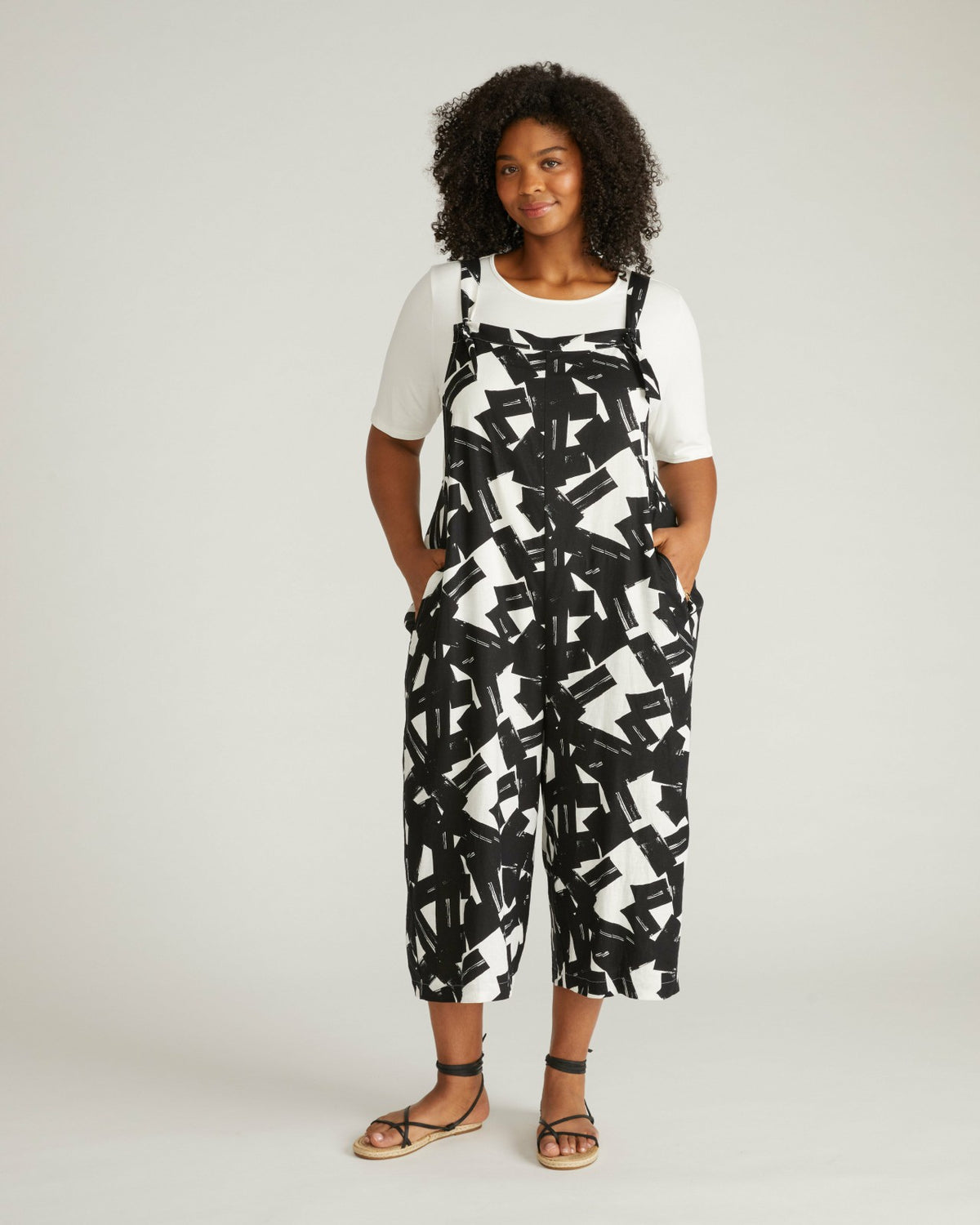 Kora Linen Blend Overalls - Universal Standard
