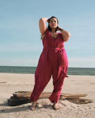 Matilda Linen Blend Jumpsuit - Universal Standard