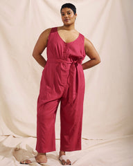 Matilda Linen Blend Jumpsuit - Universal Standard