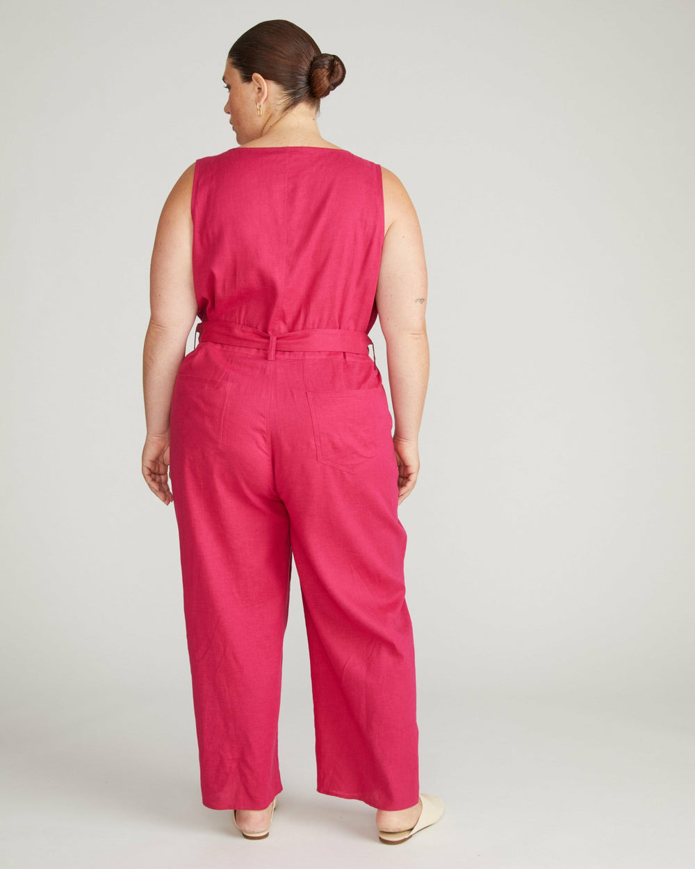 Matilda Linen Blend Jumpsuit - Universal Standard