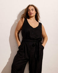 Matilda Linen Blend Jumpsuit - Universal Standard