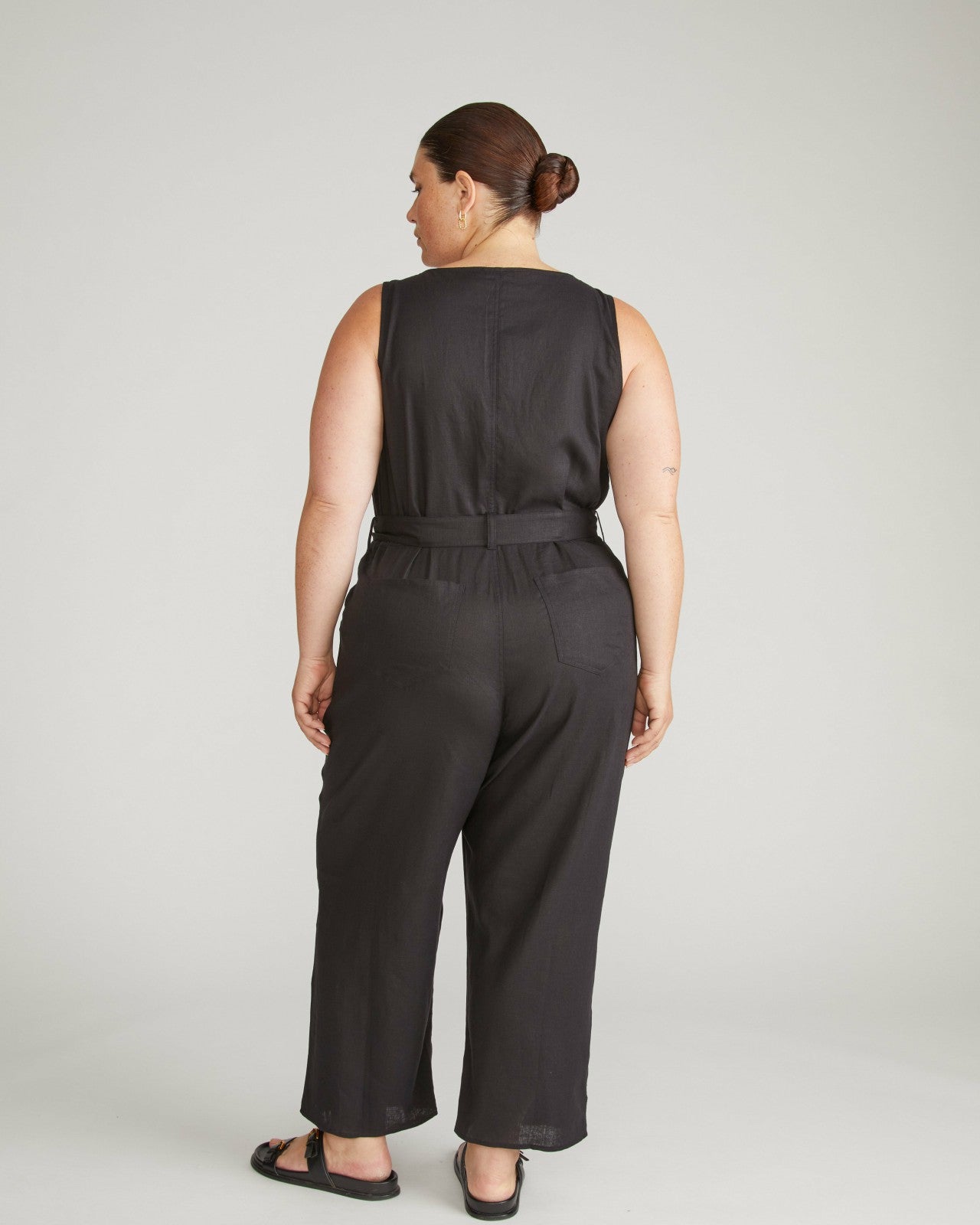 Matilda Linen Blend Jumpsuit - Universal Standard