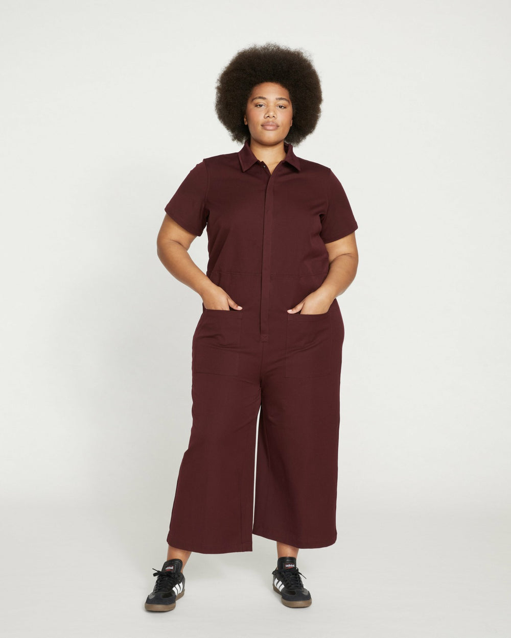 Kate Stretch Cotton Twill Jumpsuit - Universal Standard
