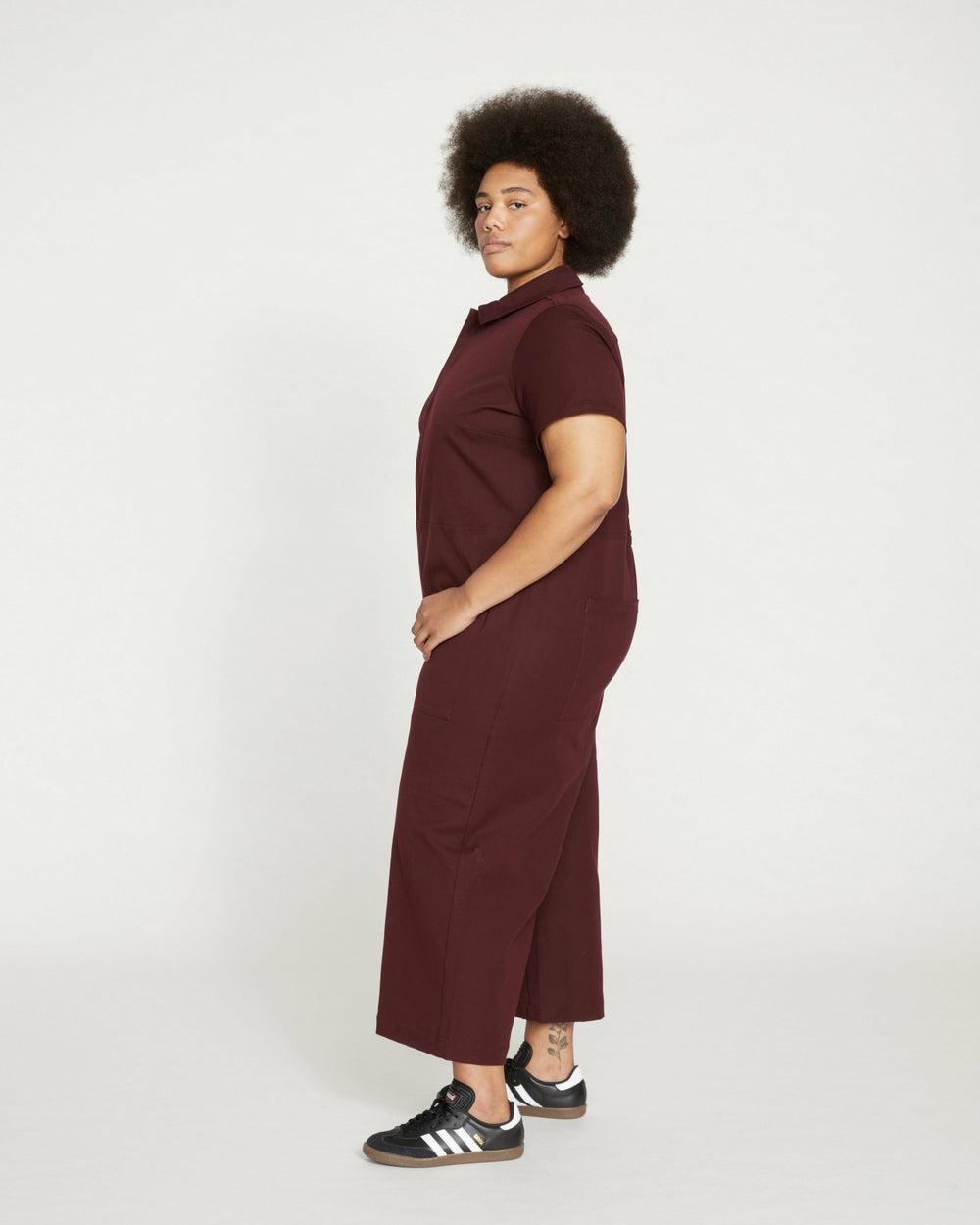 Kate Stretch Cotton Twill Jumpsuit - Universal Standard