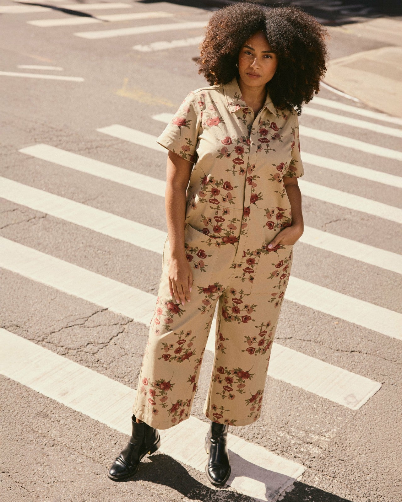 Kate Stretch Cotton Twill Jumpsuit - Universal Standard