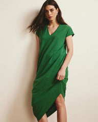 Iconic Geneva V-Neck Dress - Universal Standard