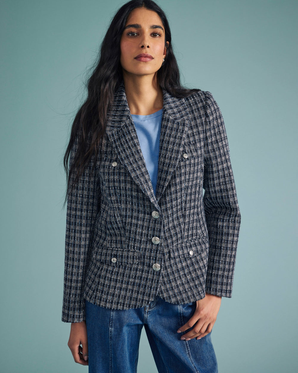4 Pocket Ponte Blazer - Universal Standard