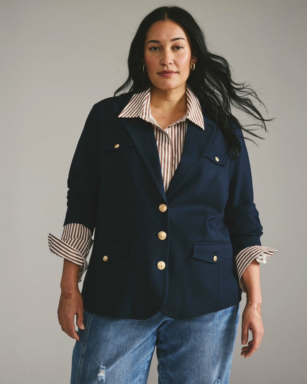 4 Pocket Ponte Blazer - Universal Standard