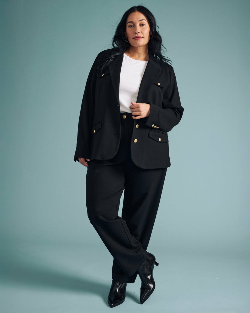 4 Pocket Ponte Blazer - Universal Standard