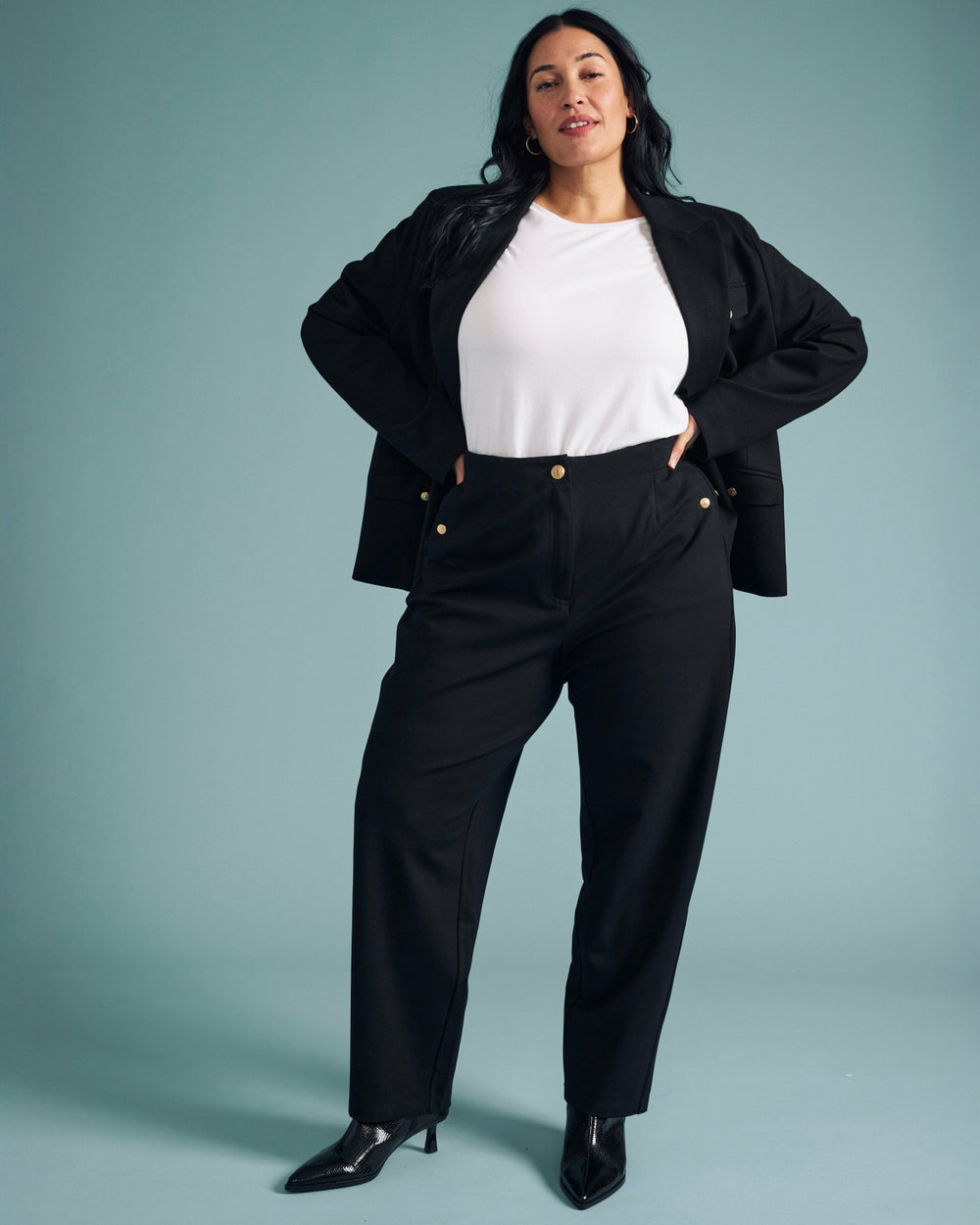 4 Pocket Ponte Blazer - Universal Standard