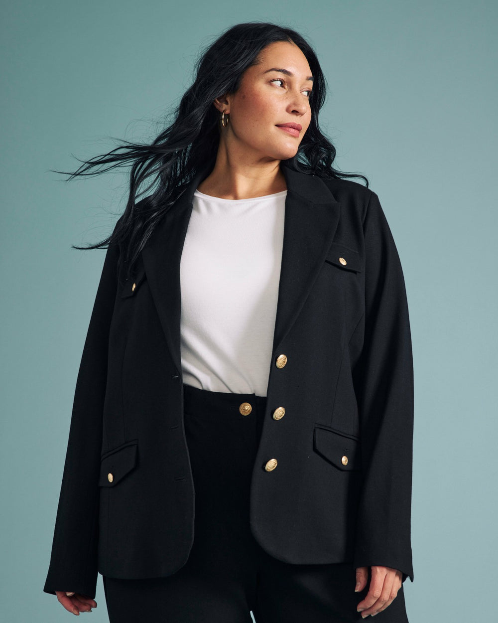 4 Pocket Ponte Blazer - Universal Standard