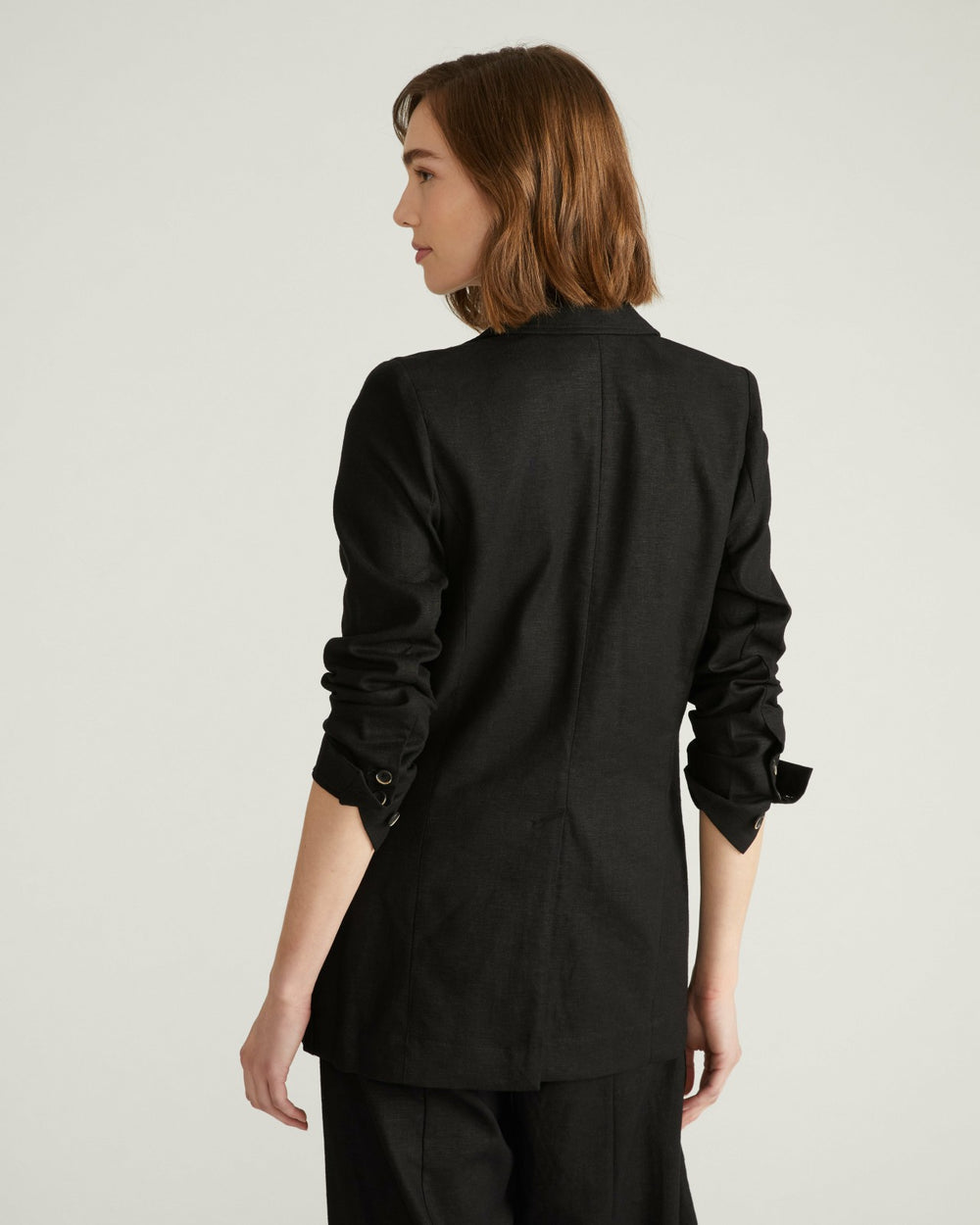 Coastal Linen Blend Blazer - Universal Standard