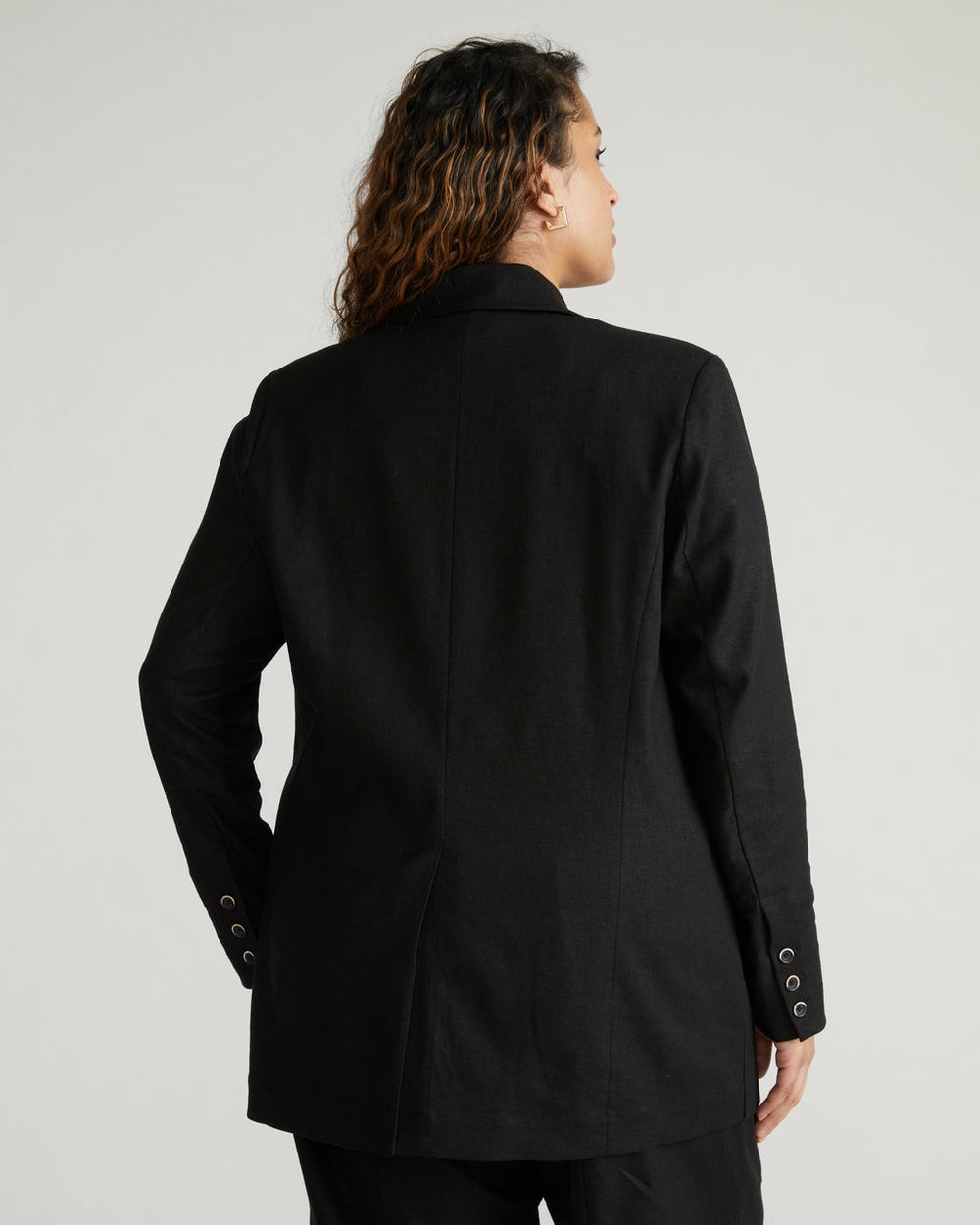 Coastal Linen Blend Blazer - Universal Standard