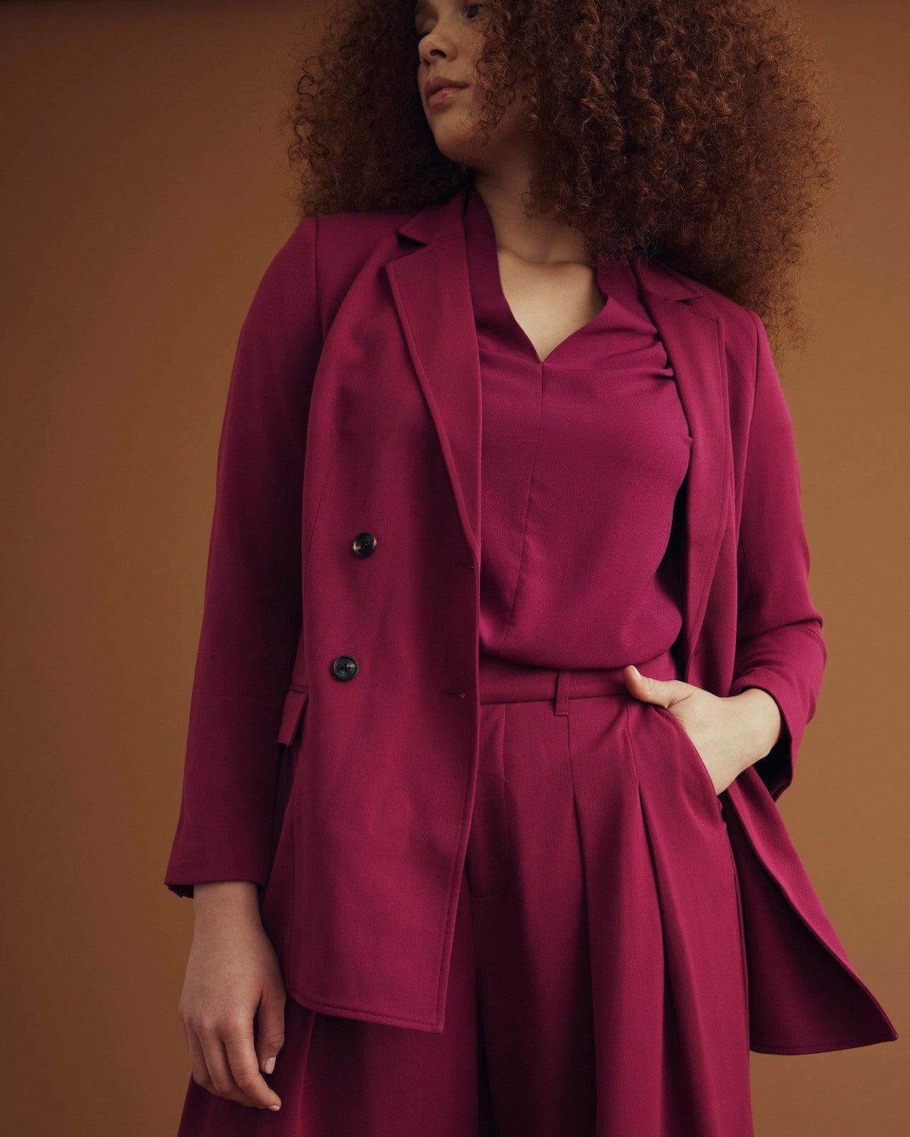 All Day Warren Double Breasted Blazer - Universal Standard