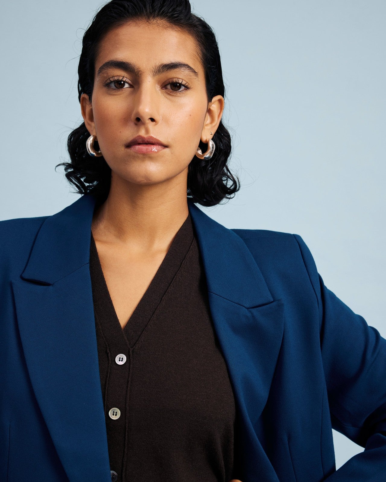 Bianca Double Breasted Ponte Blazer - Universal Standard