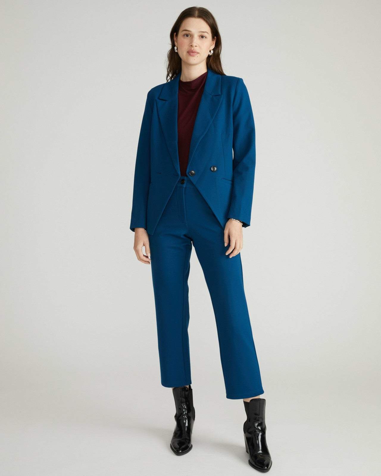 Bianca Double Breasted Ponte Blazer - Universal Standard