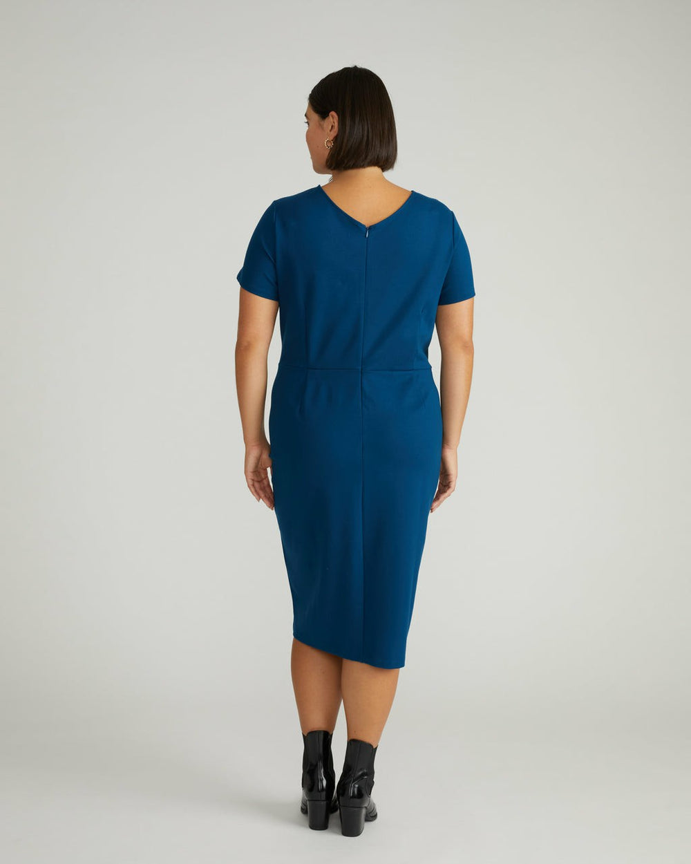 Executive V Neck Ponte Dress - Universal Standard