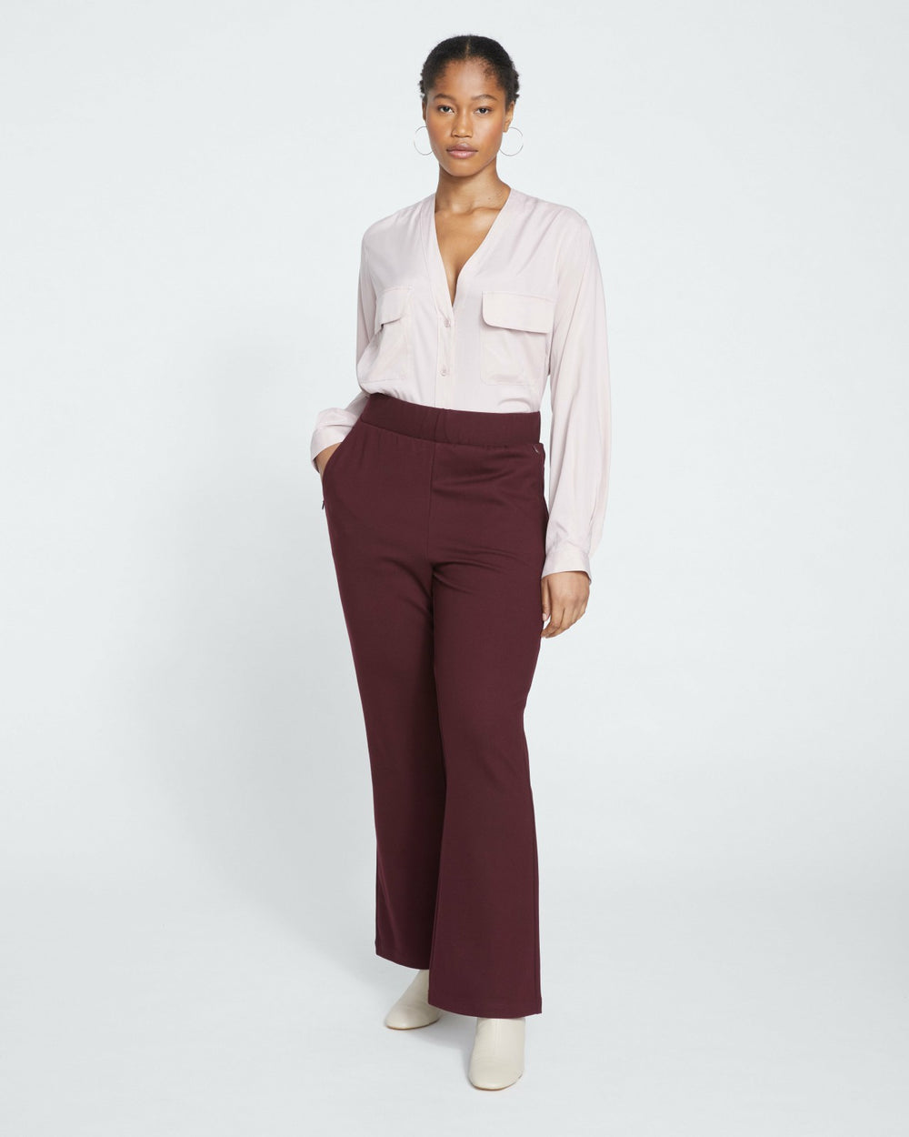 Pull On Bootcut Ponte Pants - Universal Standard