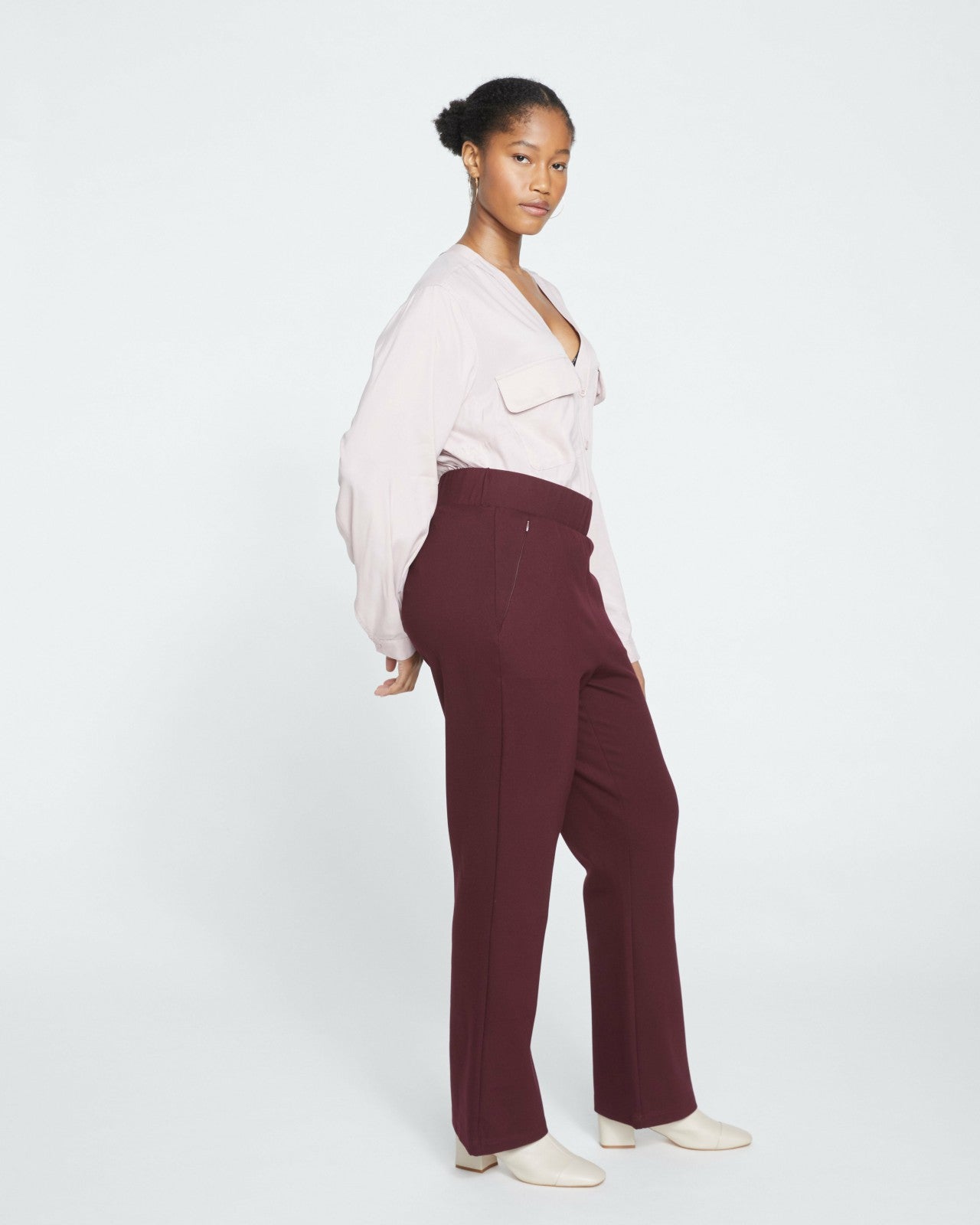 Pull On Bootcut Ponte Pants - Universal Standard
