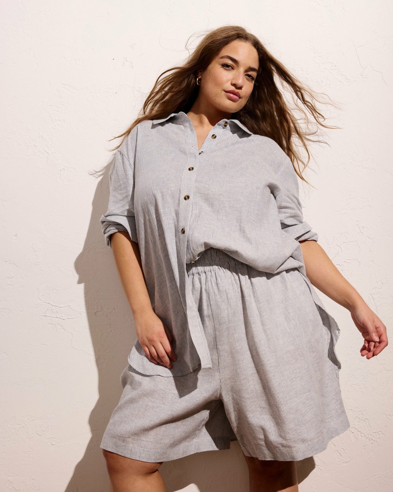 Juniper Linen Blend Easy Pull-On Shorts - Universal Standard