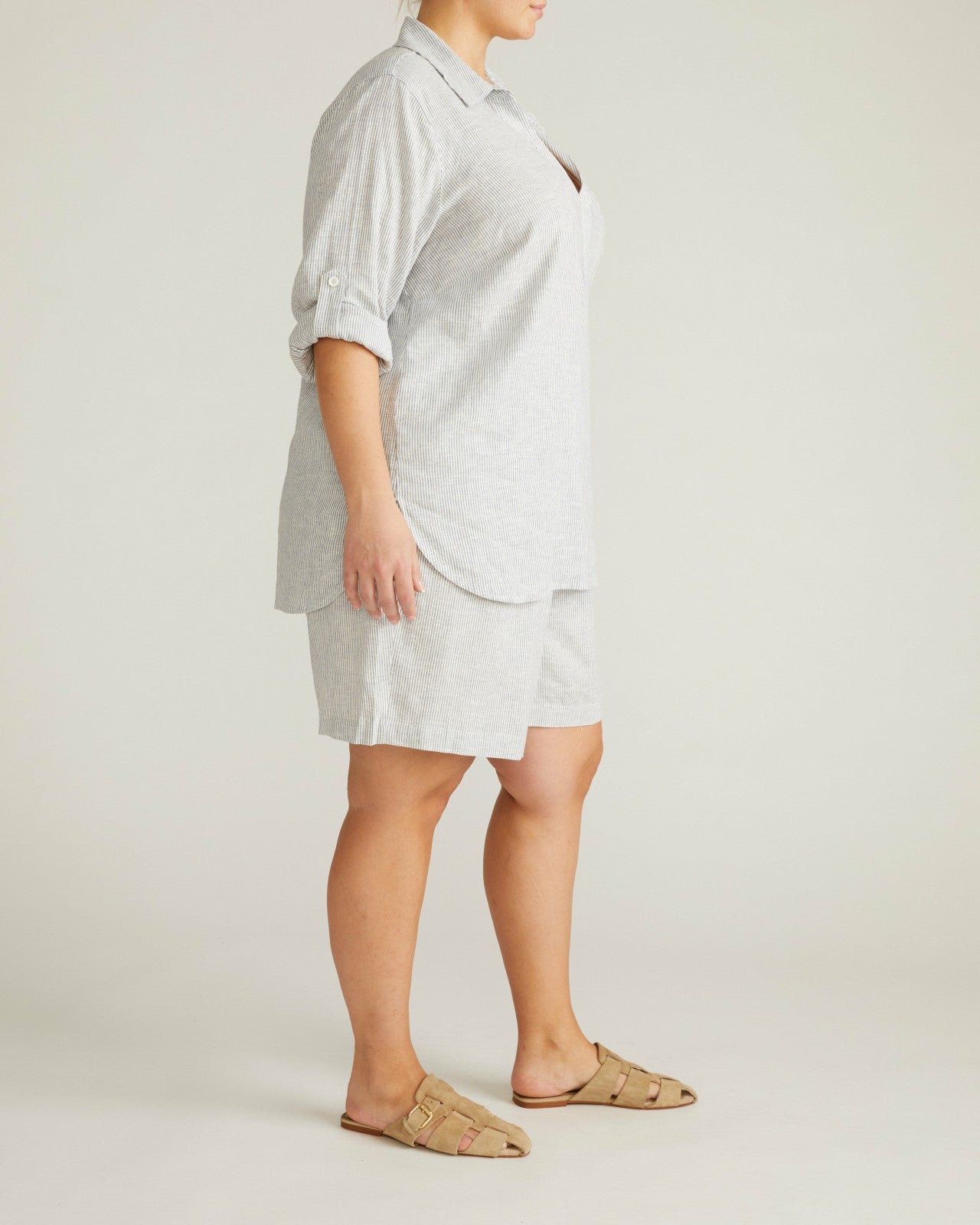 Juniper Linen Blend Easy Pull-On Shorts - Universal Standard