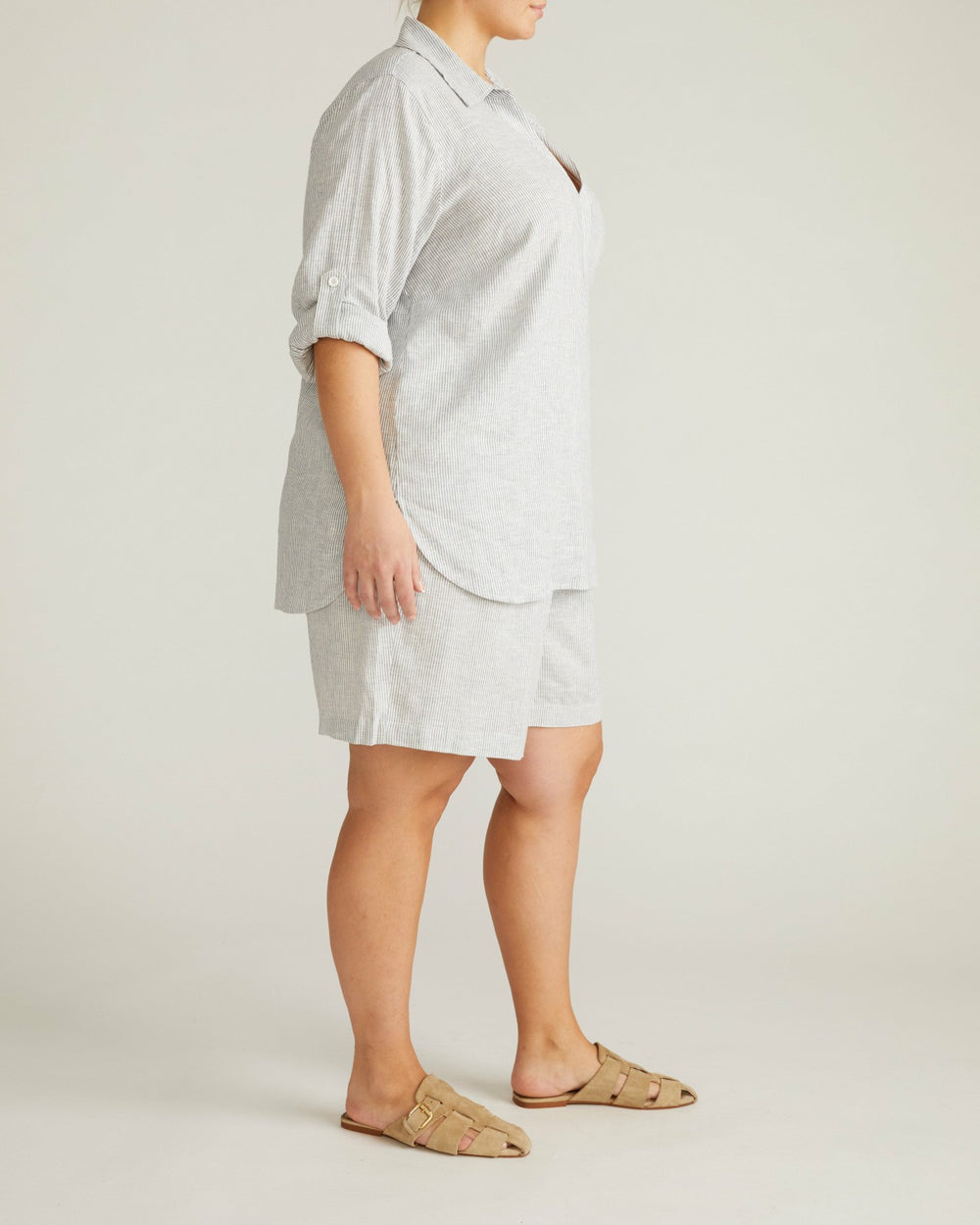 Juniper Linen Blend Easy Pull-On Shorts - Universal Standard