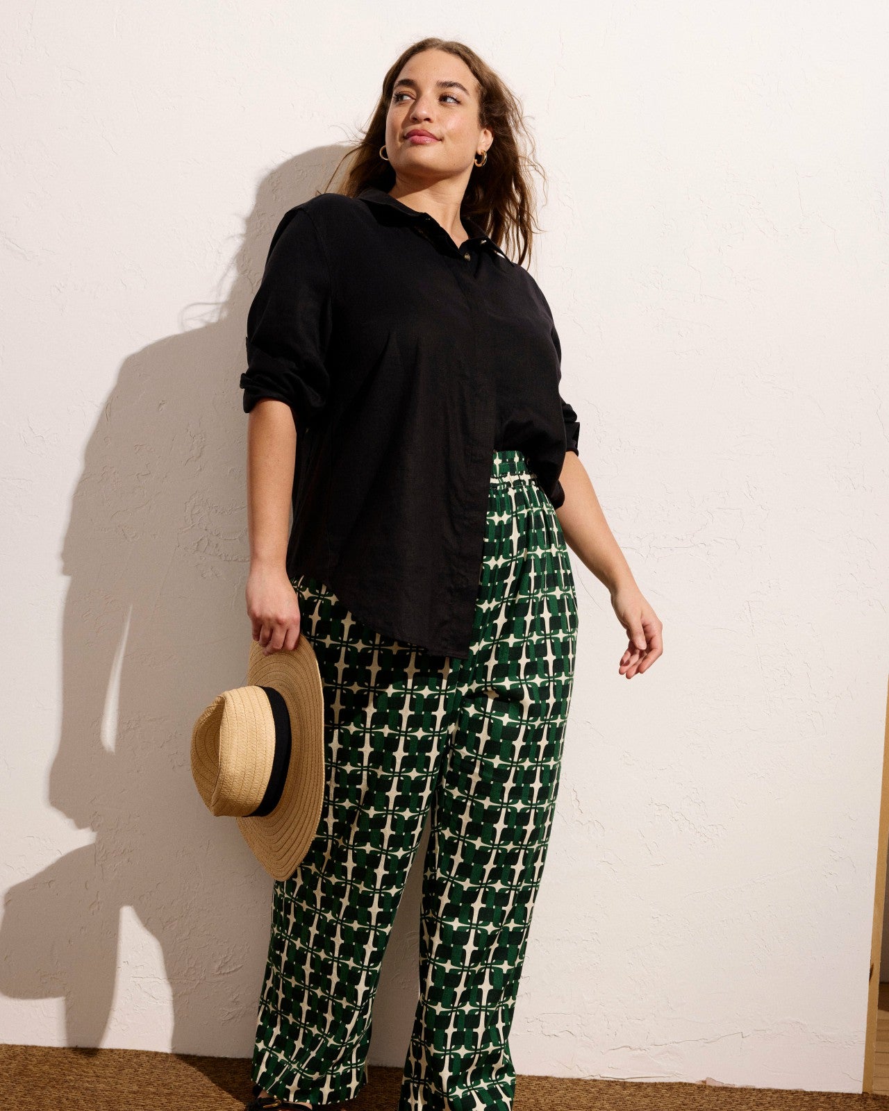 Iris Linen Blend Easy Pull-On Pants - Universal Standard