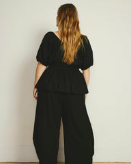 Cosma Barrel Leg Linen Blend Pants - Universal Standard