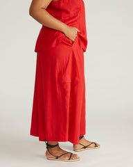 Palazzo Cargo Linen Blend Pant - Universal Standard