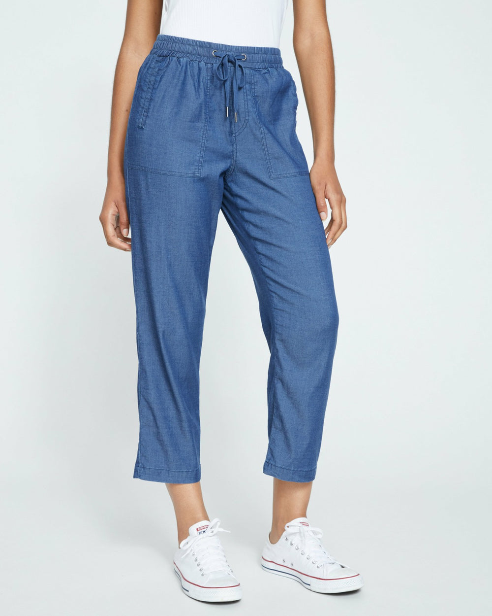 Perfect Tencel Chambray Off-Duty Pants - Universal Standard