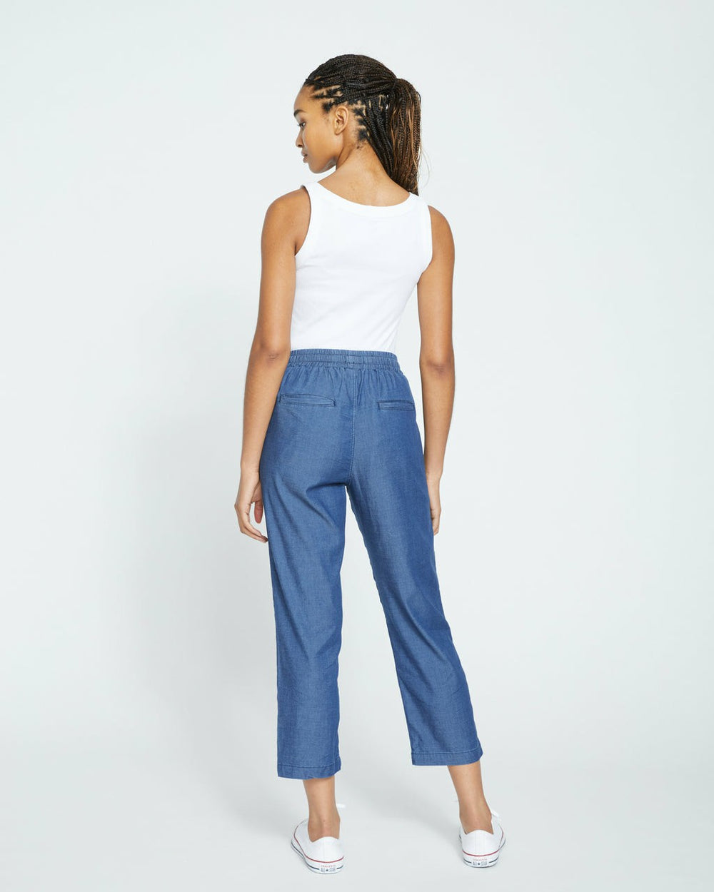 Perfect Tencel Chambray Off-Duty Pants - Universal Standard
