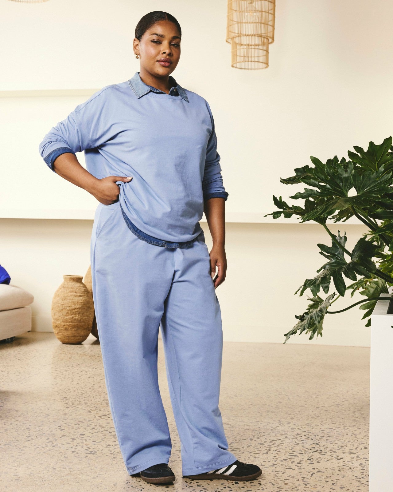 Straight Leg French Terry Sweatpants - Universal Standard