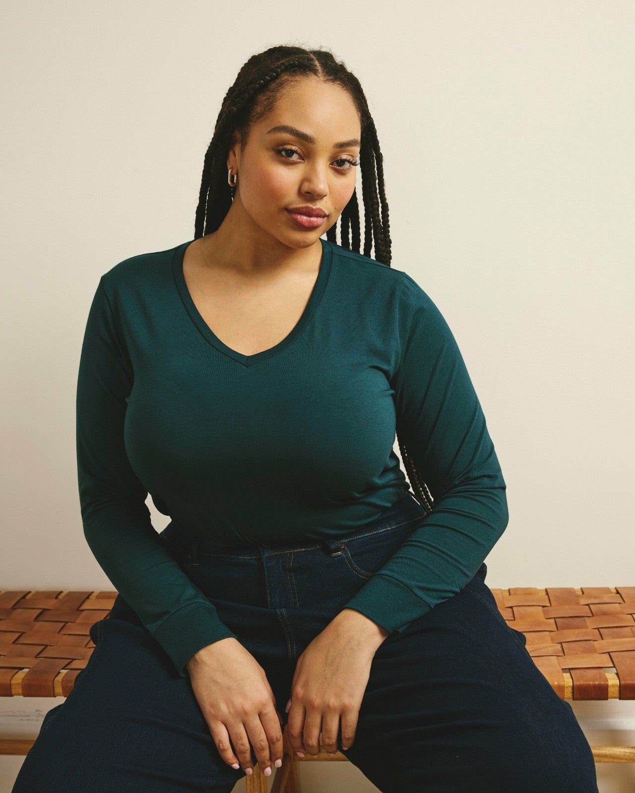 Long Sleeve V Rex - Universal Standard