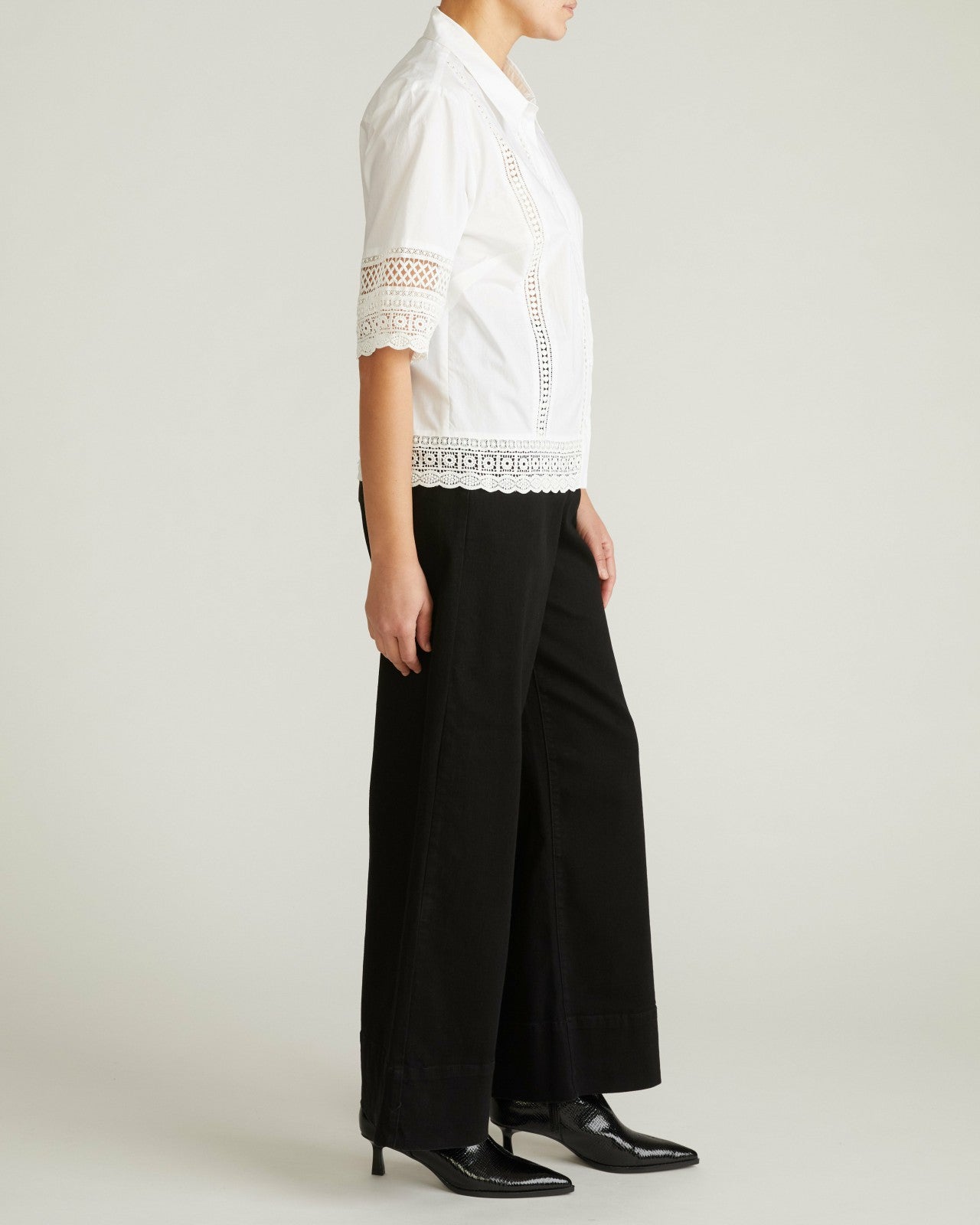 Dora Cotton Poplin Blouse - Universal Standard
