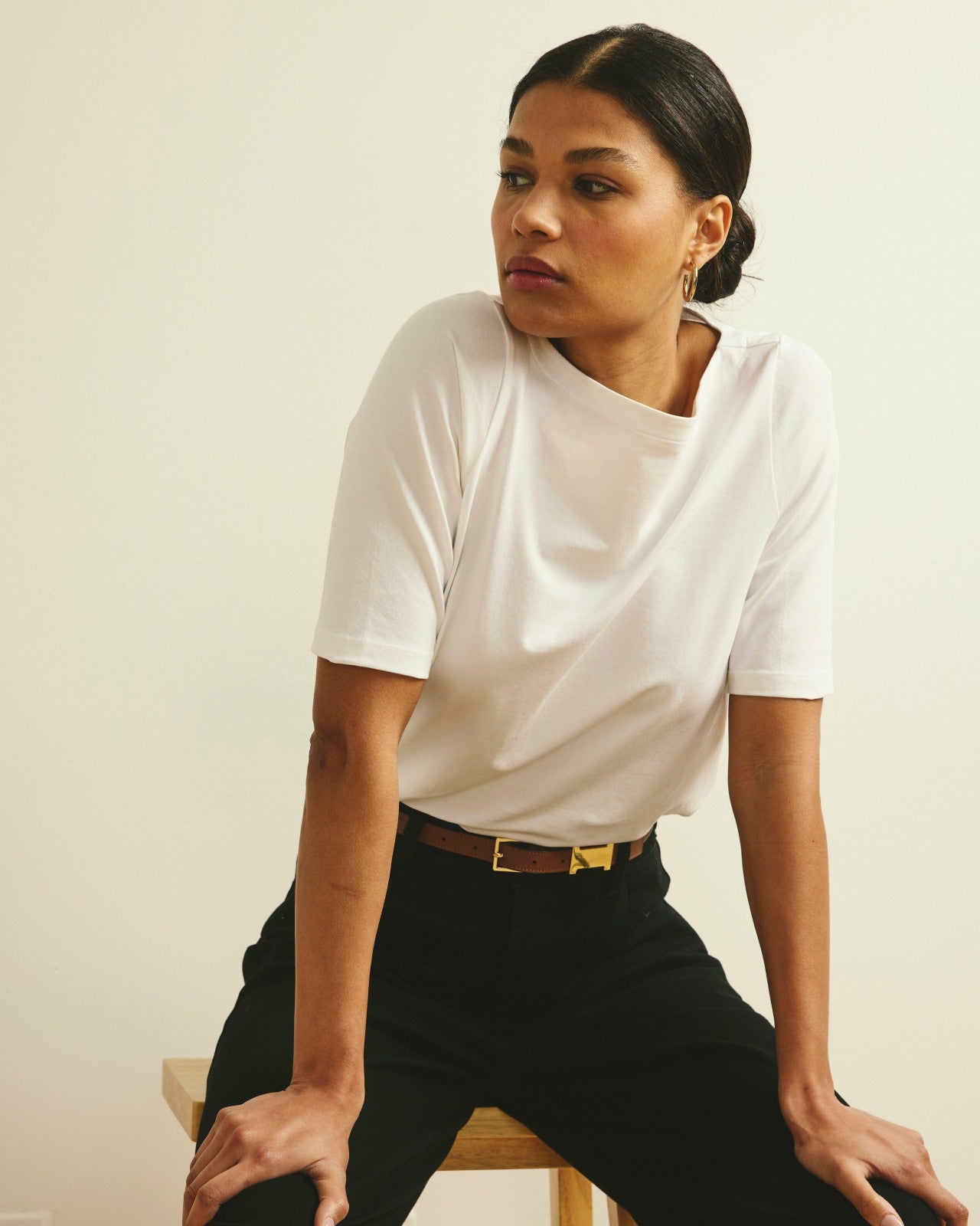 Bella Boatneck Tee - Universal Standard