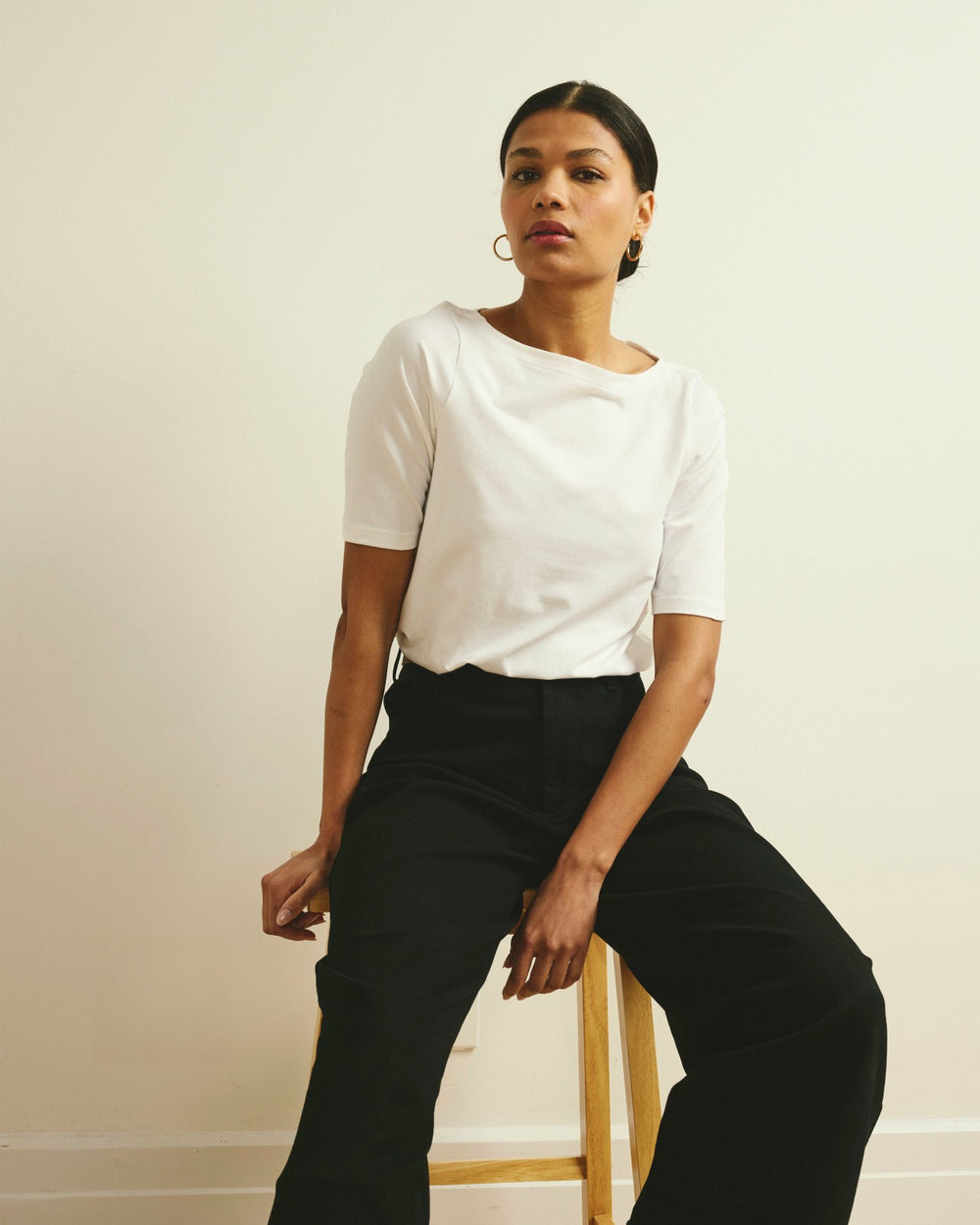 Bella Boatneck Tee - Universal Standard