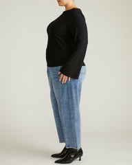 Yasmin Flare Sleeve Ribbed Top - Universal Standard