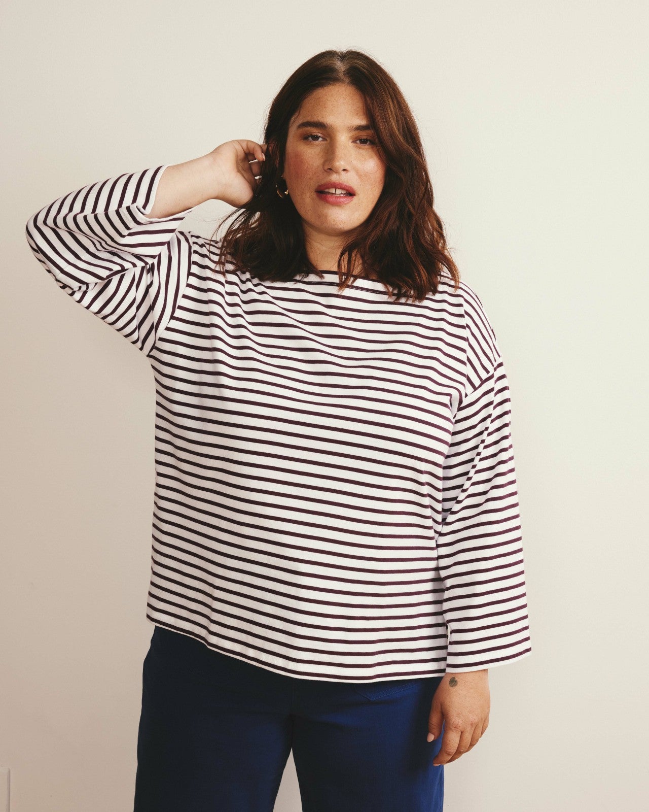Montauk Breton Stripe Bell Sleeve Top - Universal Standard
