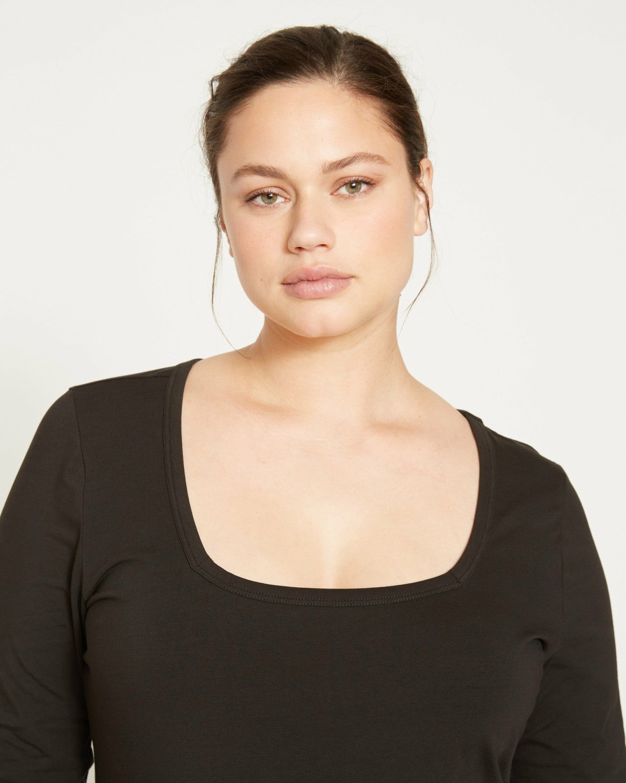 Long Sleeve Square Neck Tee - Universal Standard