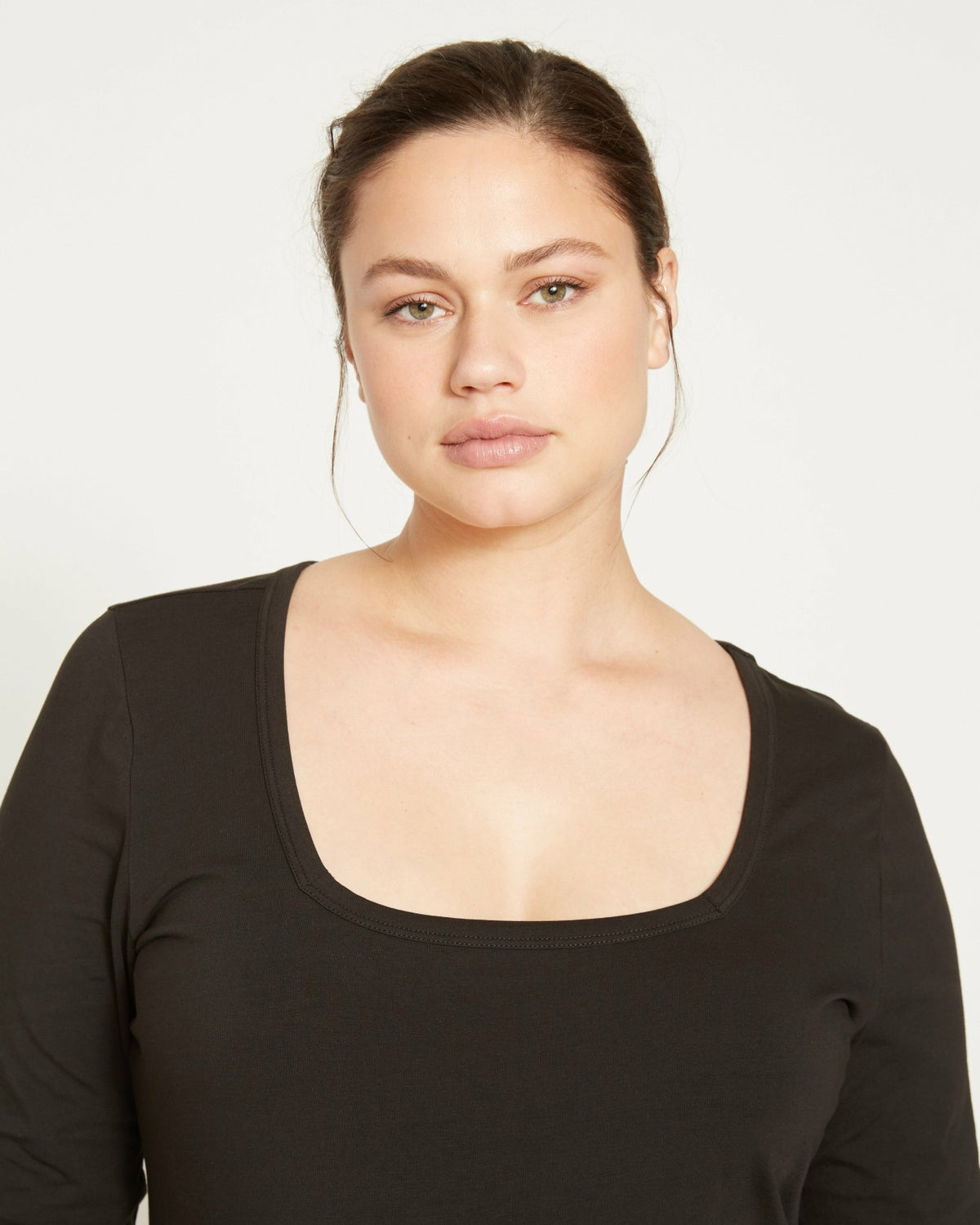 Long Sleeve Square Neck Tee - Universal Standard