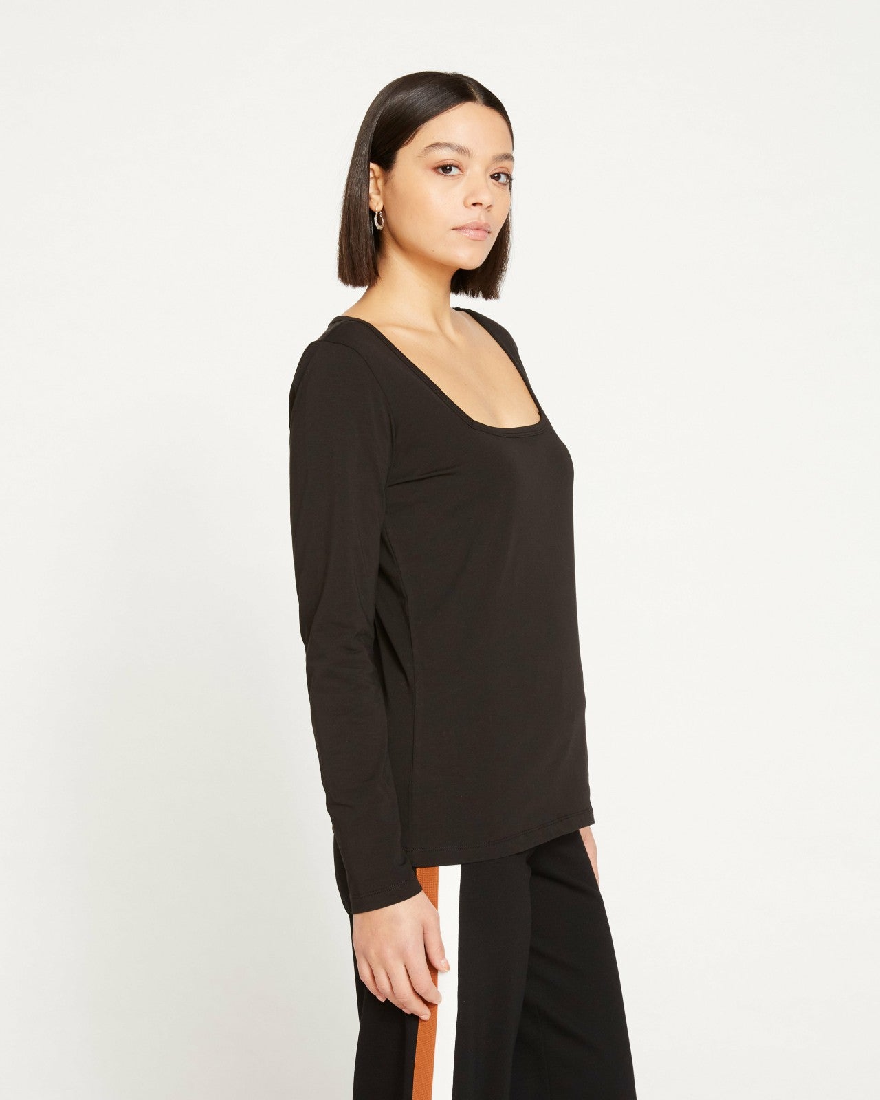 Long Sleeve Square Neck Tee - Universal Standard