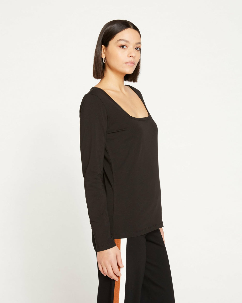 Long Sleeve Square Neck Tee - Universal Standard