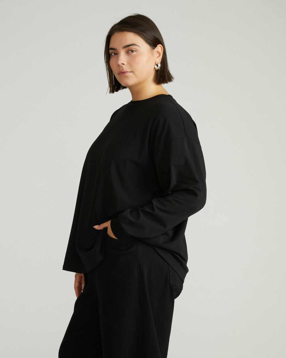 Long Sleeve Relaxed Tee - Universal Standard