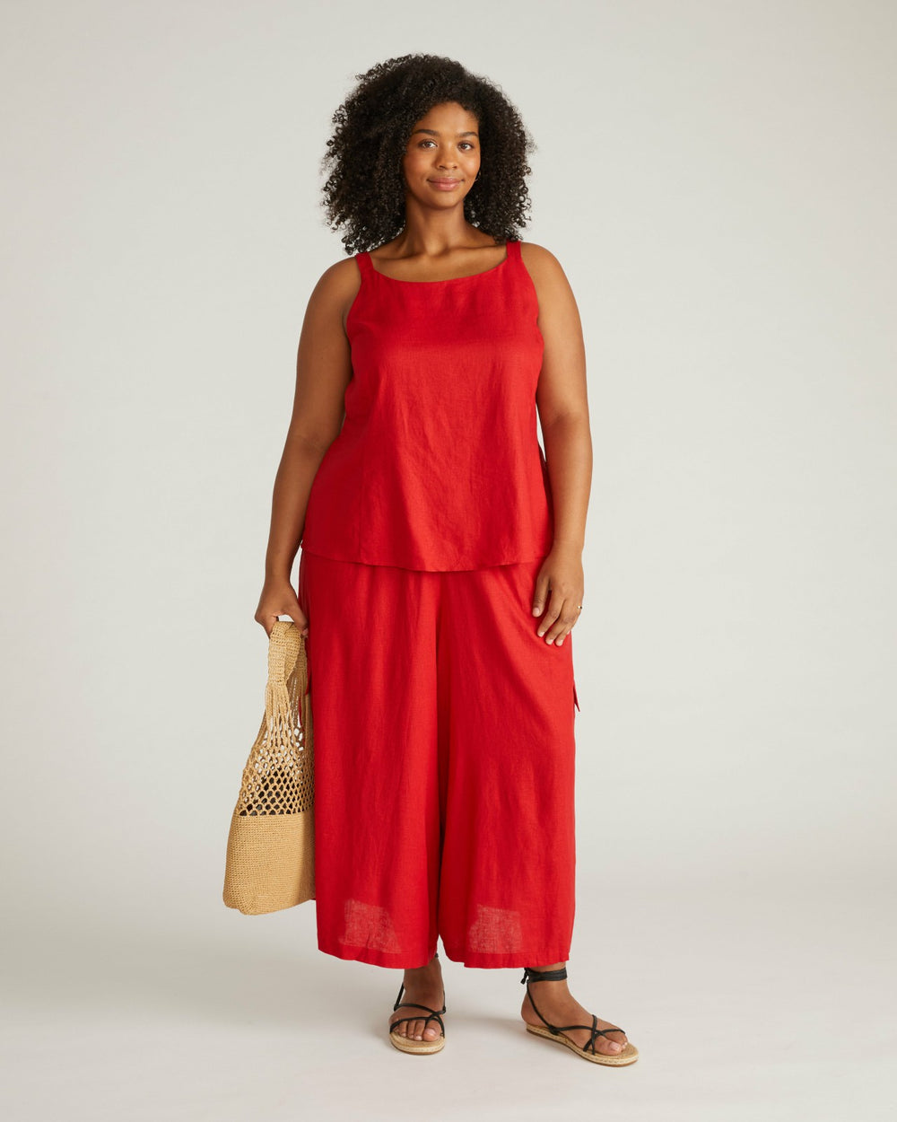 Kuki Sleeveless Linen Blend Top - Universal Standard