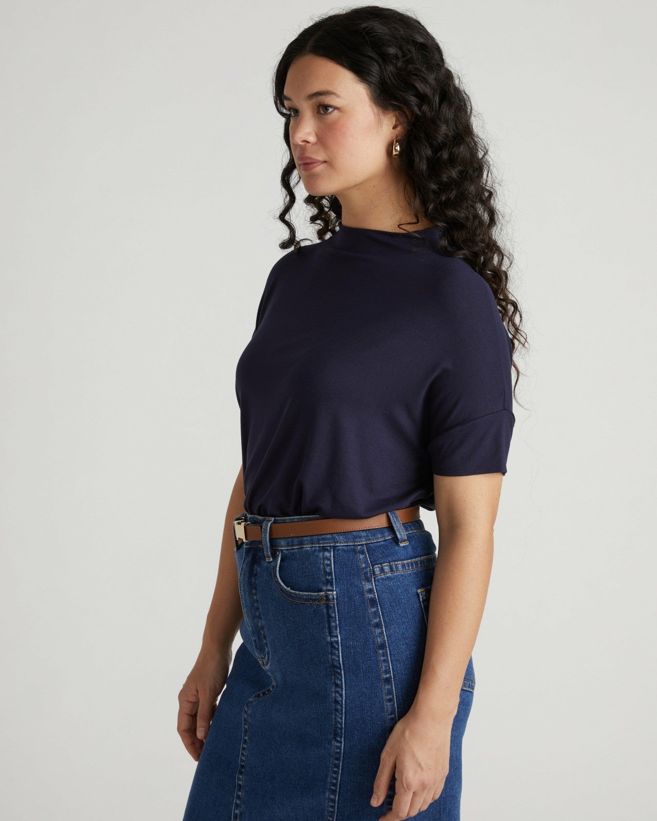 Petra Liquid Jersey Top - Universal Standard