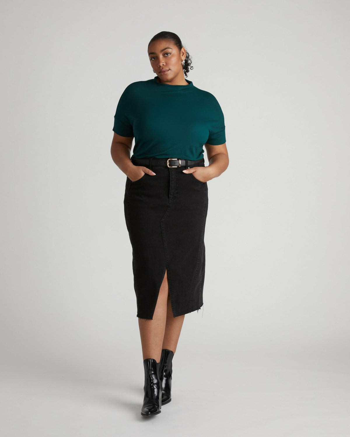 Petra Liquid Jersey Top - Universal Standard