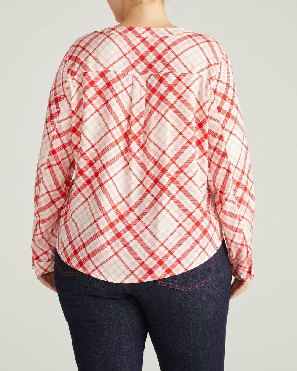 Cooling Stretch Cupro Button-Down Blouse - Universal Standard